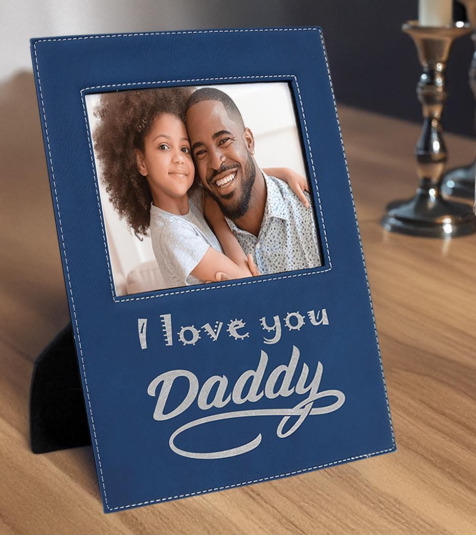 Leather Frame Plaque