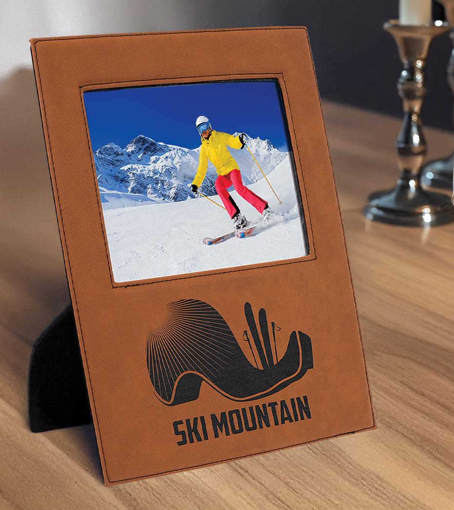 Leather Frame Plaque